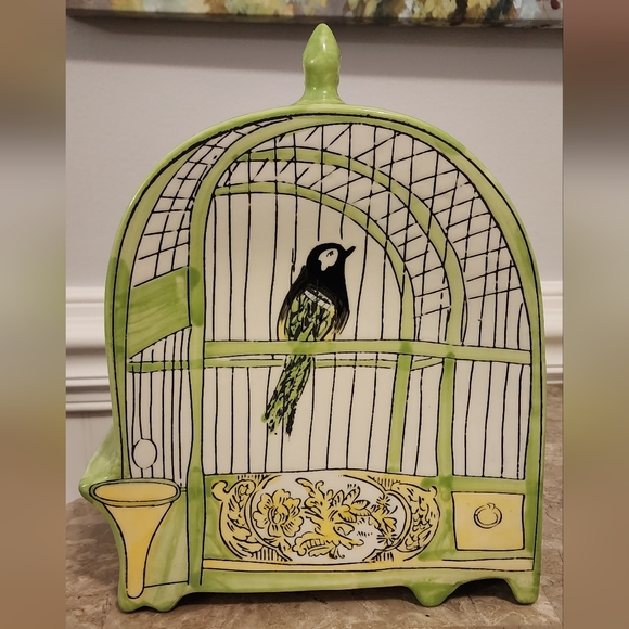 Molly Hatch Anthropologie Ceramic Birdhouse - Picture 4 of 8